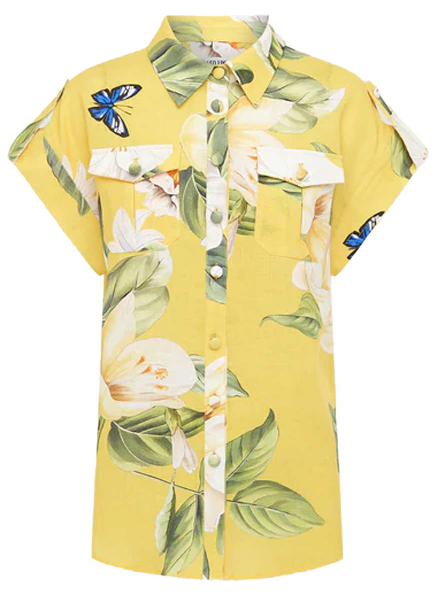 Catarina Blouse in Sunshine - Leo Lin