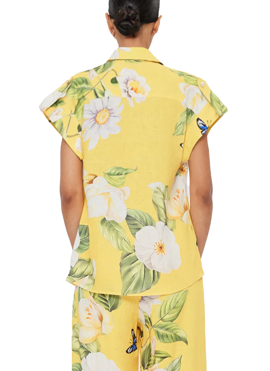 Catarina Blouse in Sunshine - Leo Lin