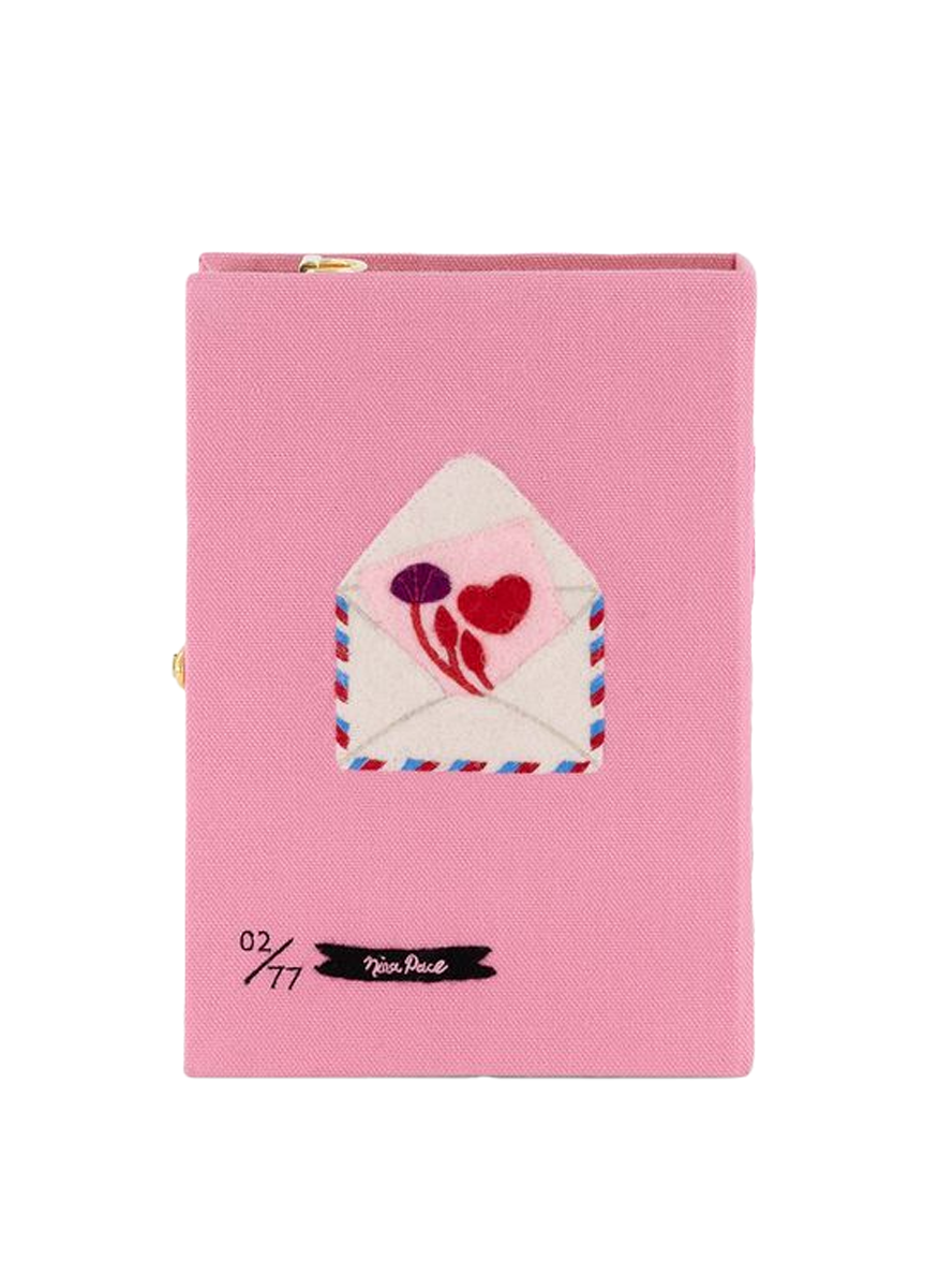 "Love Letters Box" Book Clutch with Strap
