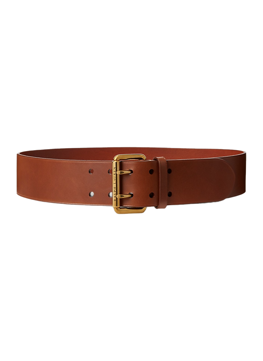 Leather Double-Prong Belt