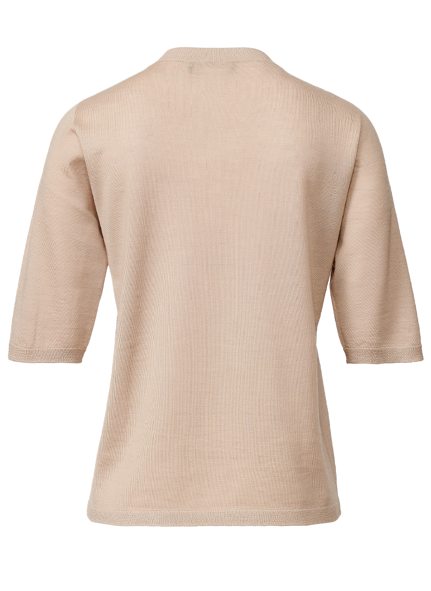 Cashmere Silk Short Sleeve Sweater