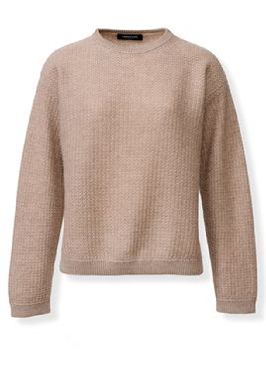 Brilliant Platinum Mohair Sweater