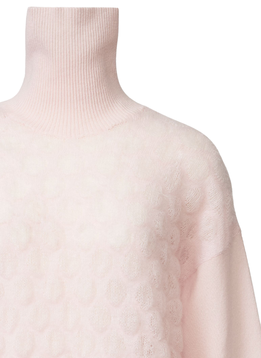 Platinum Turtleneck Sweater - Fabiana Filippi