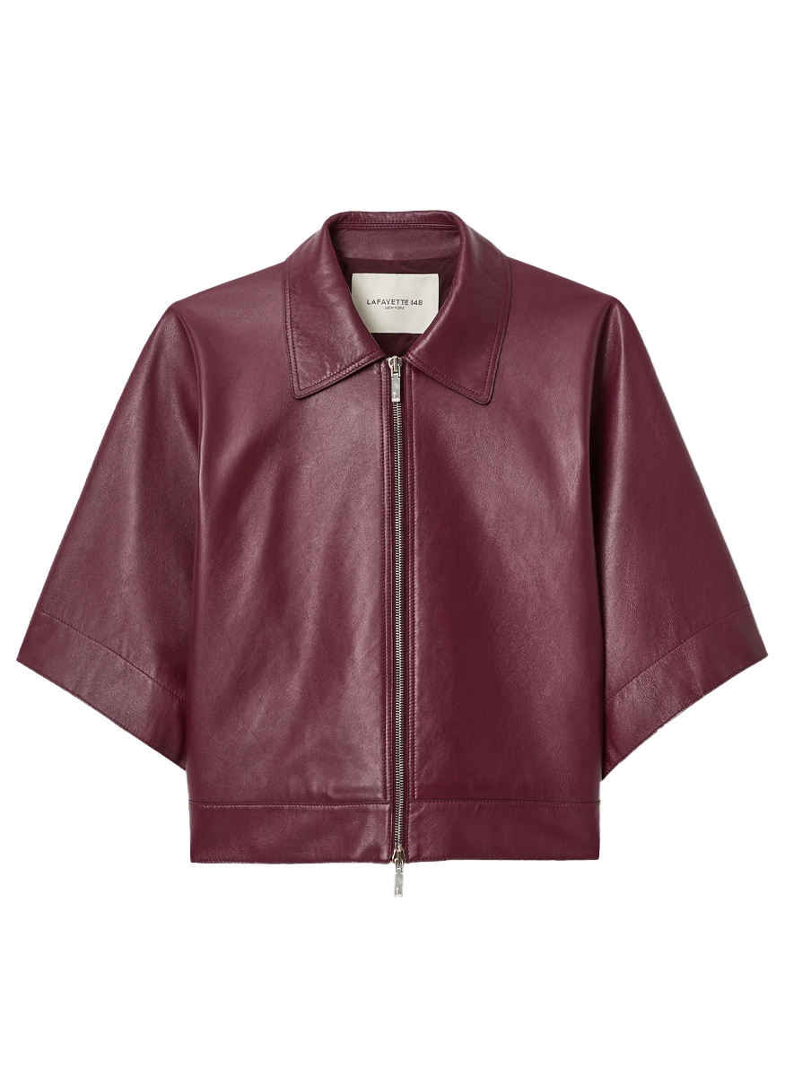 Zip Front Cropped Jacket