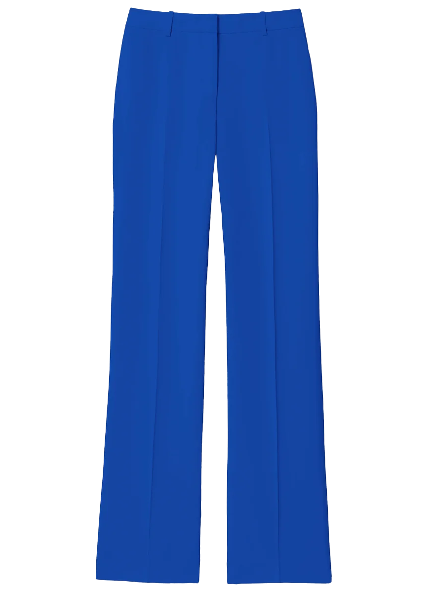 Responsible Finesse Crepe Gates Pant in Galaxy Blue