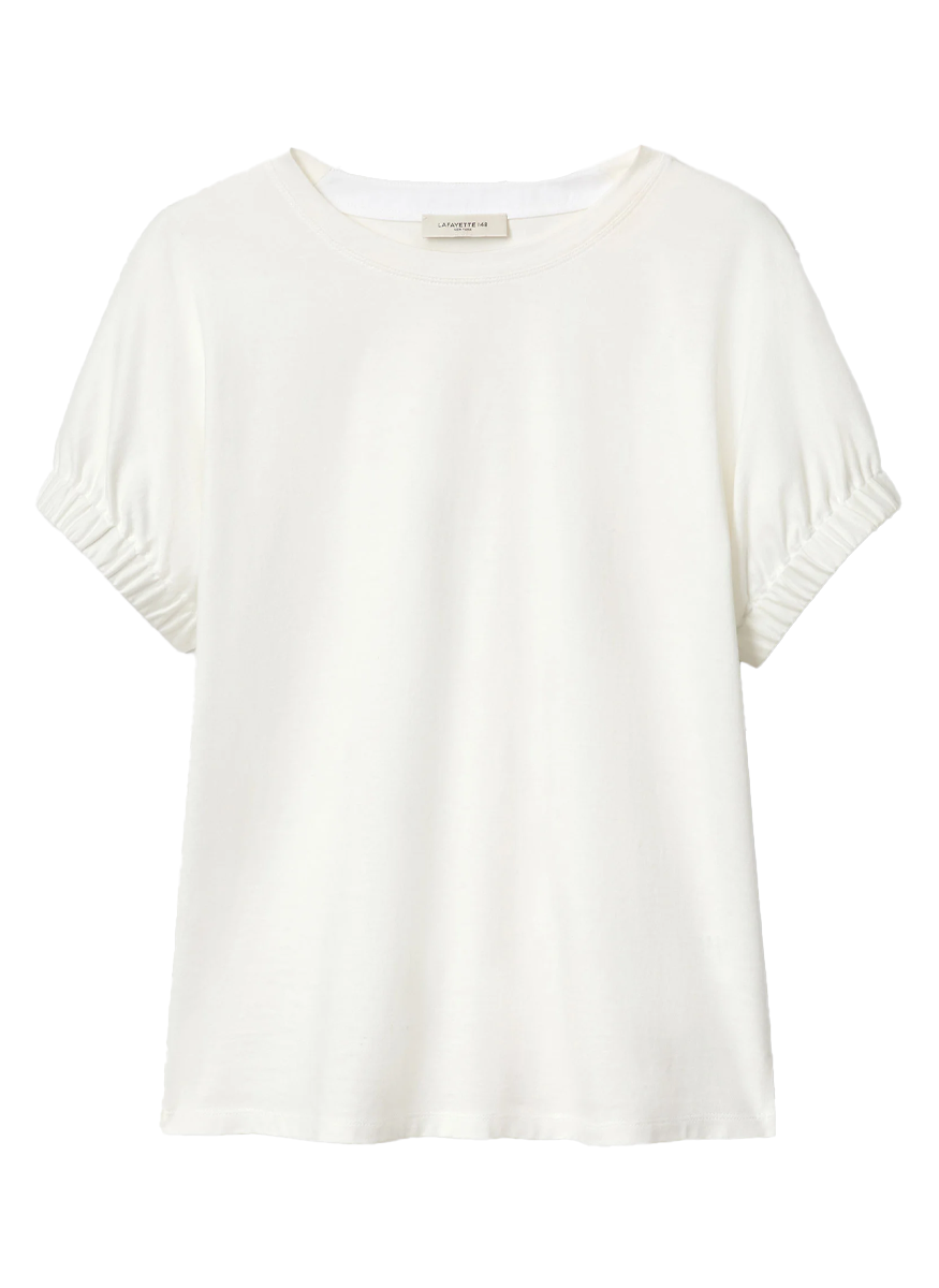 Gathered Cuff Dolman T-Shirt