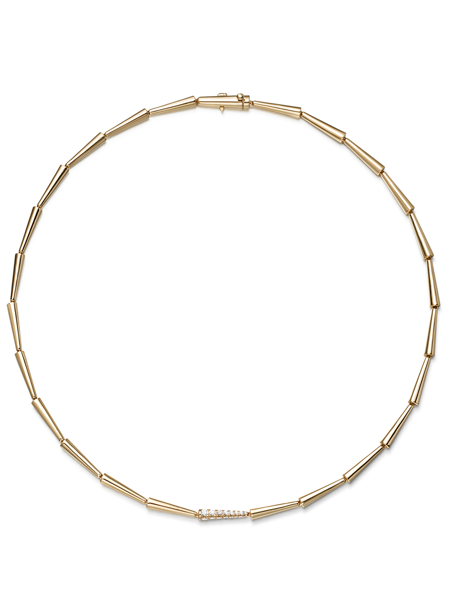 Lola Linked Necklace, Yellow Gold