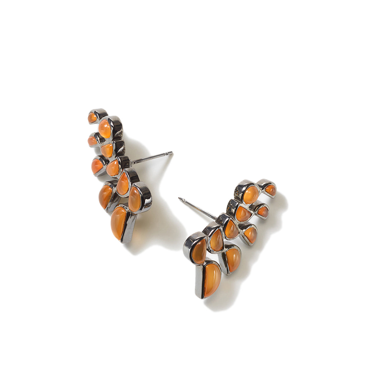 “Lobster” Carnelian Earrings - Nakard