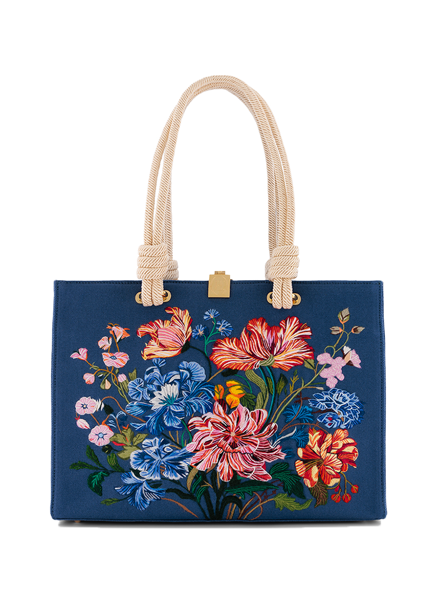 Small Garden Flowers Tote