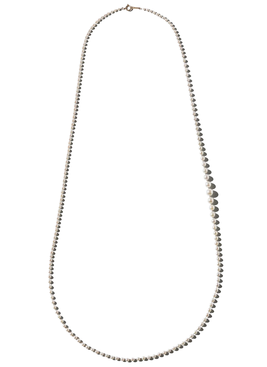 Graduated Akoya Long Pearlstrand