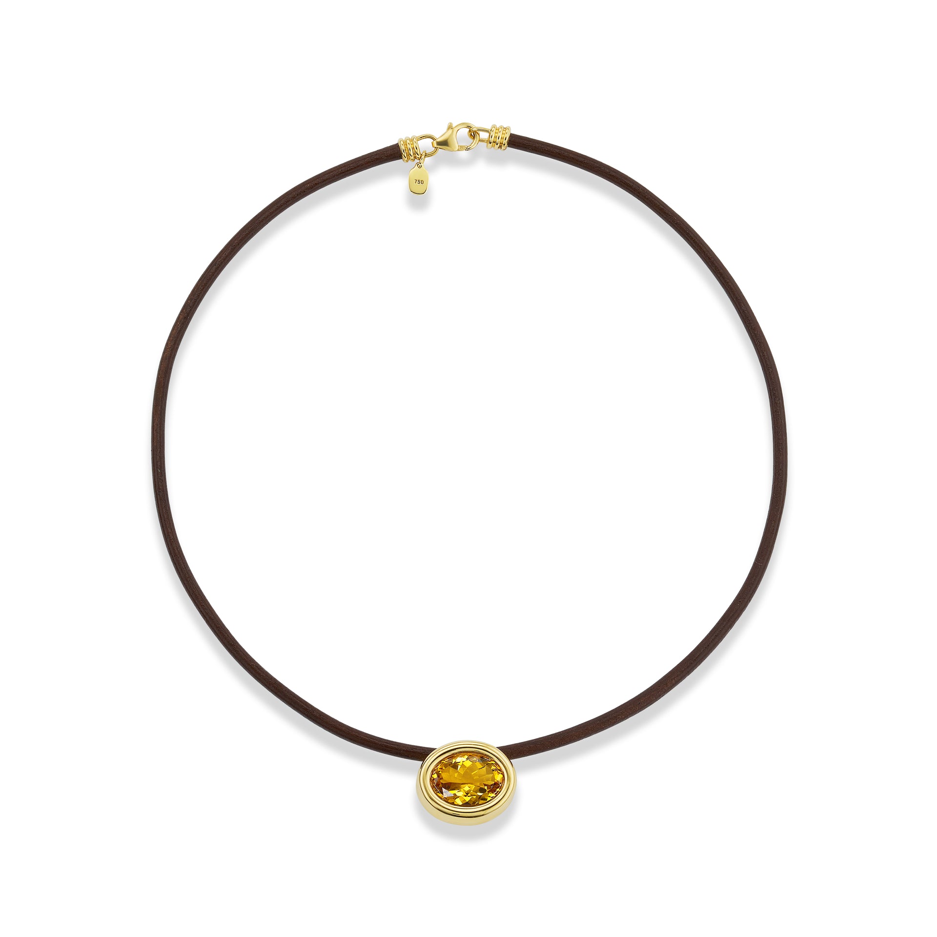 Scuba Choker, Citrine