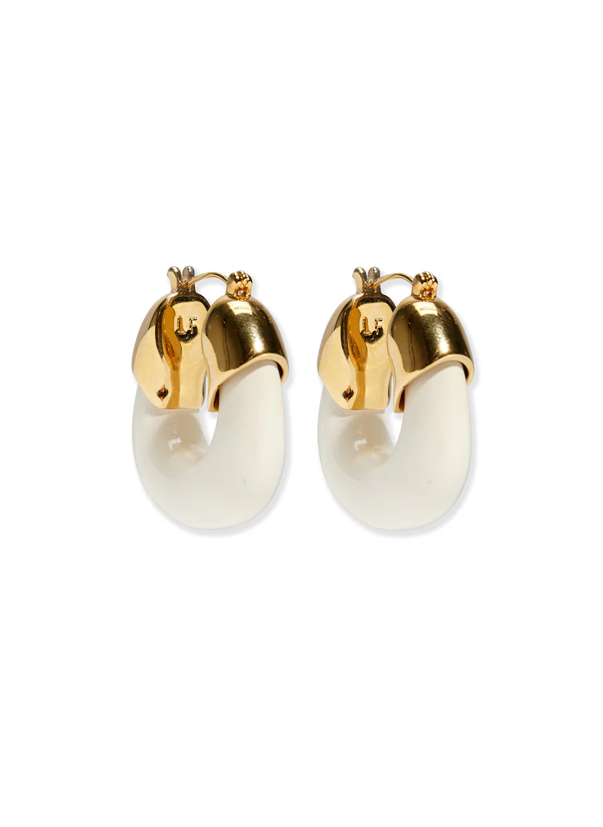 Organic Hoops in Alabaster