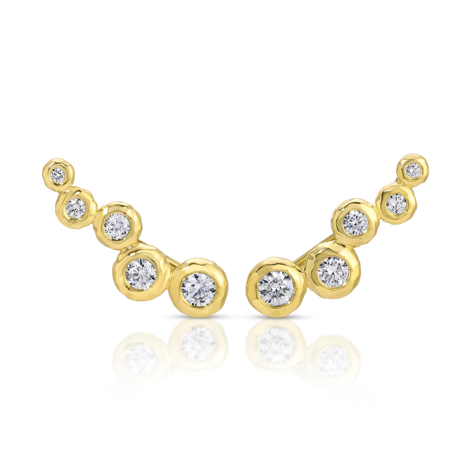 Nesting Gems Diamond Ear Crawlers