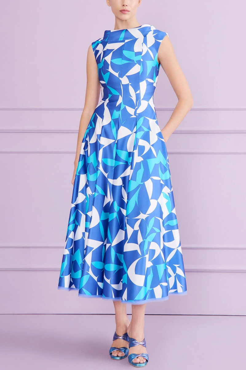 Retrol Petal Duchesse Cocktail Dress