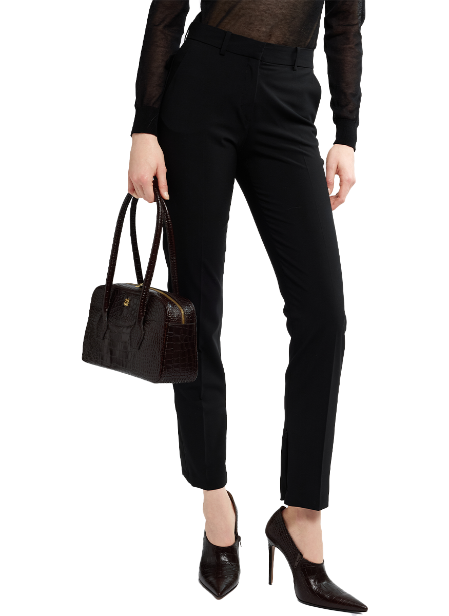 Cady Pants with Satin Detail