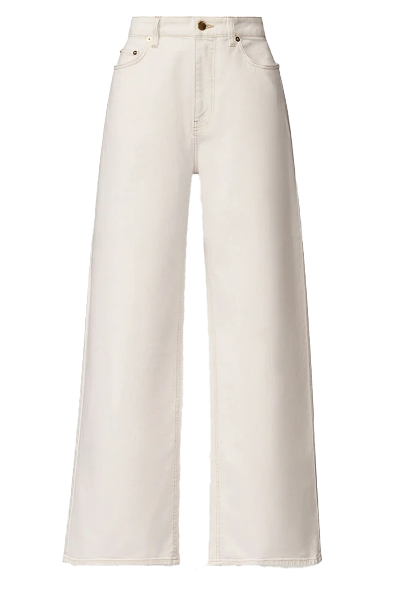Denim Wide-Leg 5 Pocket Jeans