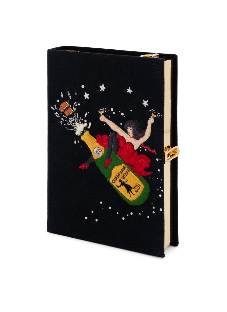 Starry Night Spectacular Book Clutch with Strap