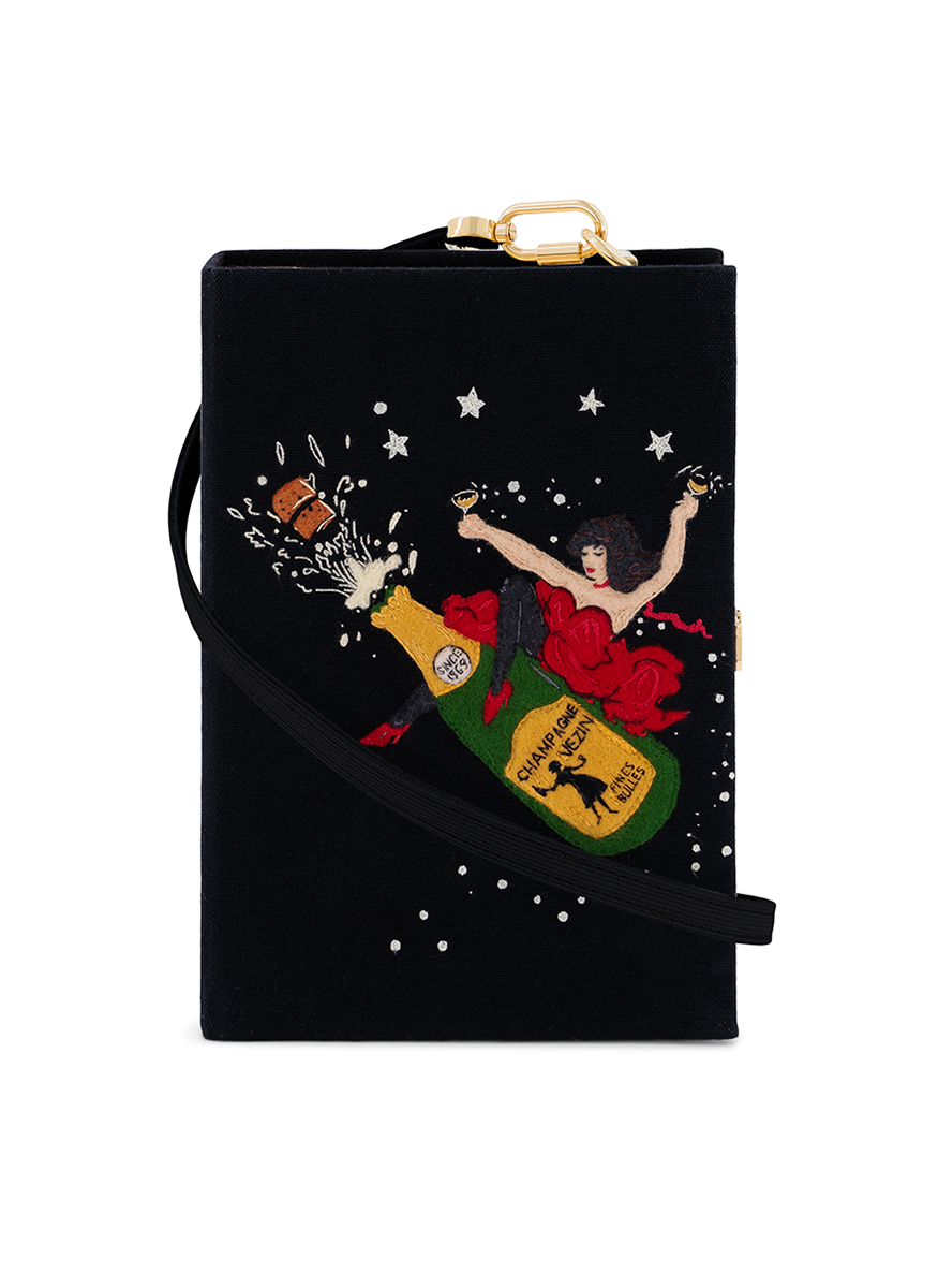 Starry Night Spectacular Book Clutch with Strap
