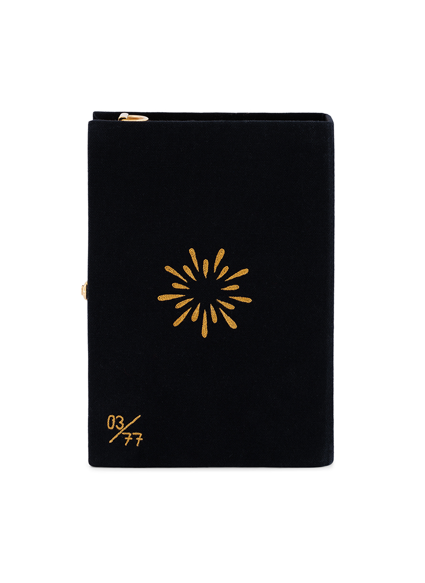 Starry Night Spectacular Book Clutch with Strap - Olympia Le-Tan
