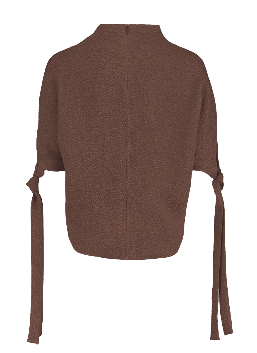 Pedernal Top in Flou Bubble Jacquard