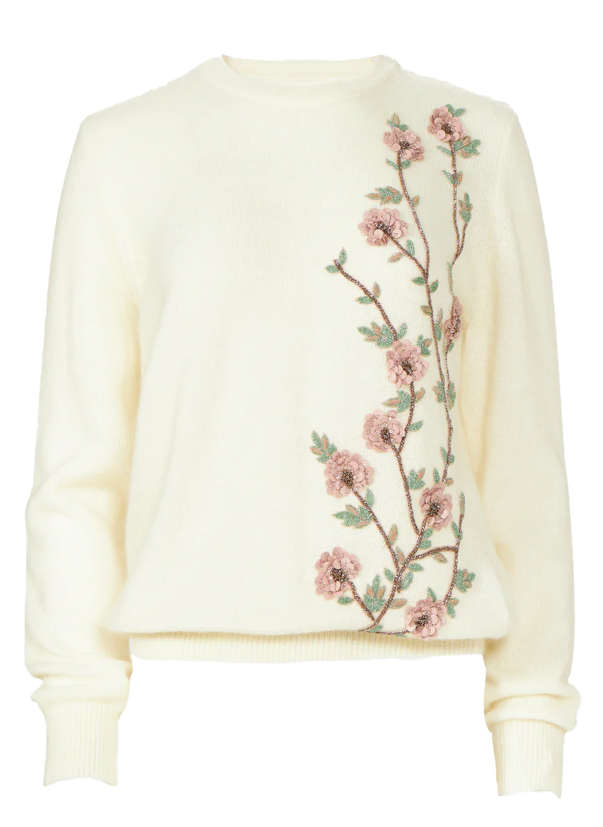izara mini dress Izara Mohair Sweater S / ECRU
