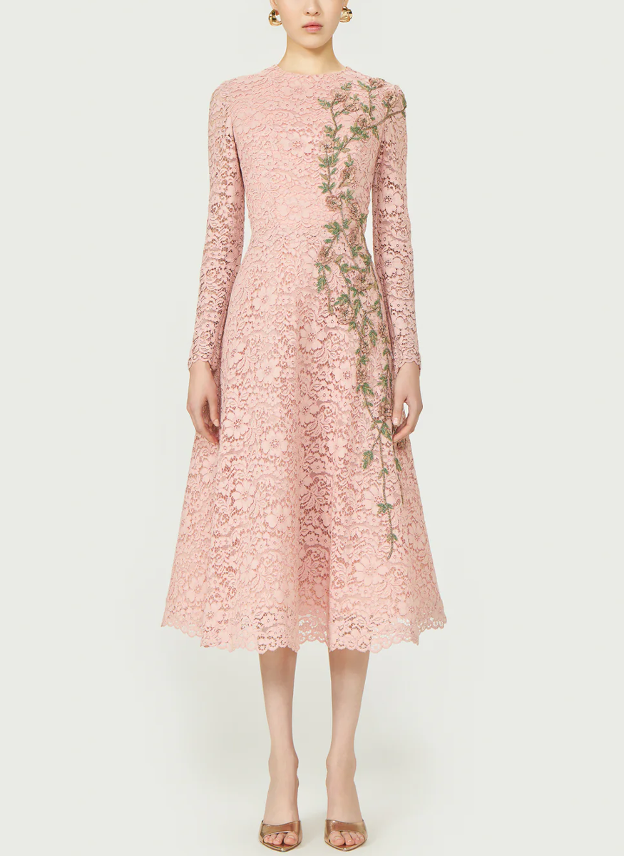 Marlena Corded Lace Dress