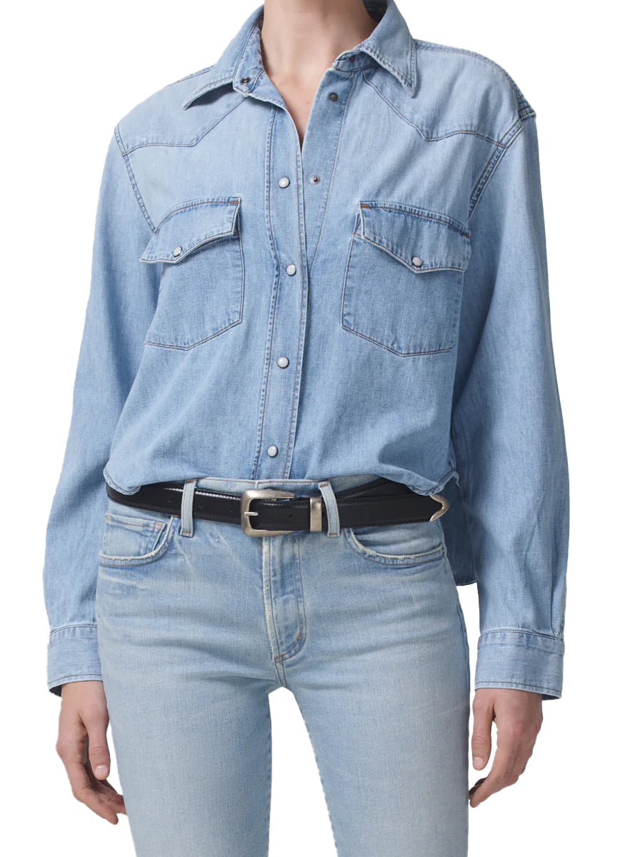Cropped Western Shirt - Citizens of Humanity