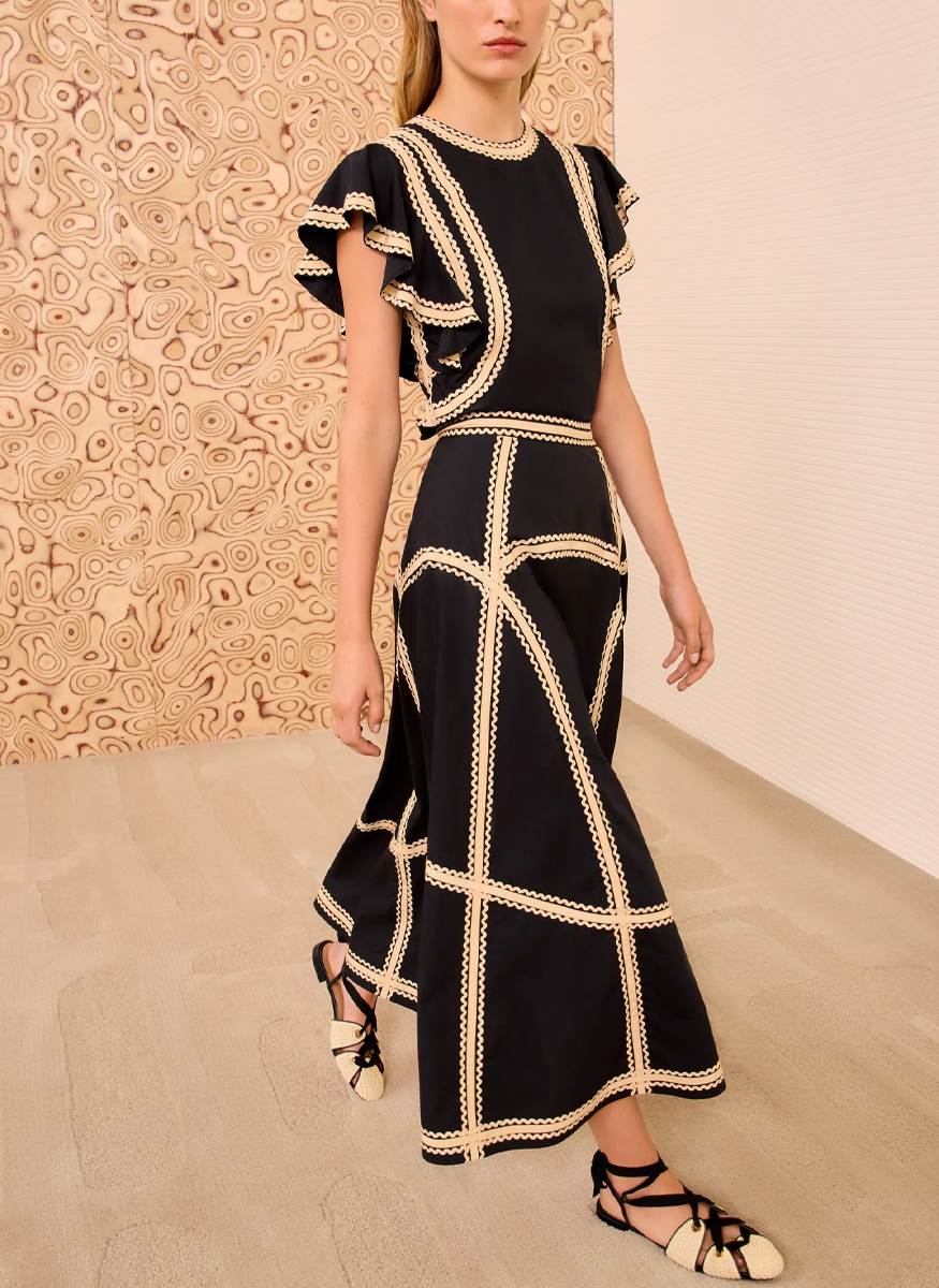 Anora Flutter Sleeve Top