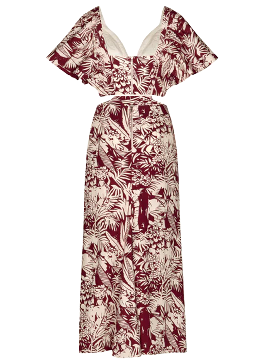 Eternal Jungle Ankle Dress - Johanna Ortiz