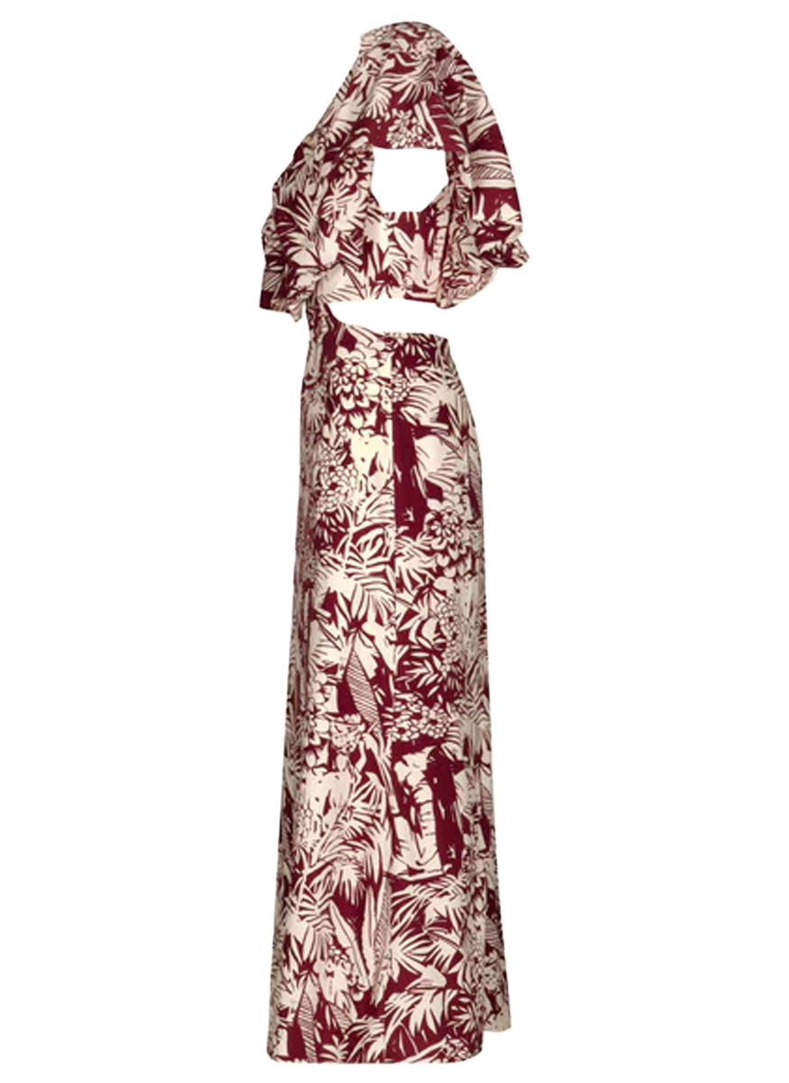 Eternal Jungle Ankle Dress