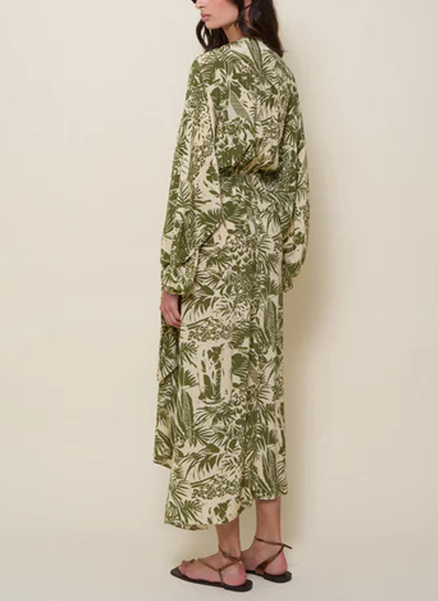 Al Trote Wrap Dress - Johanna Ortiz