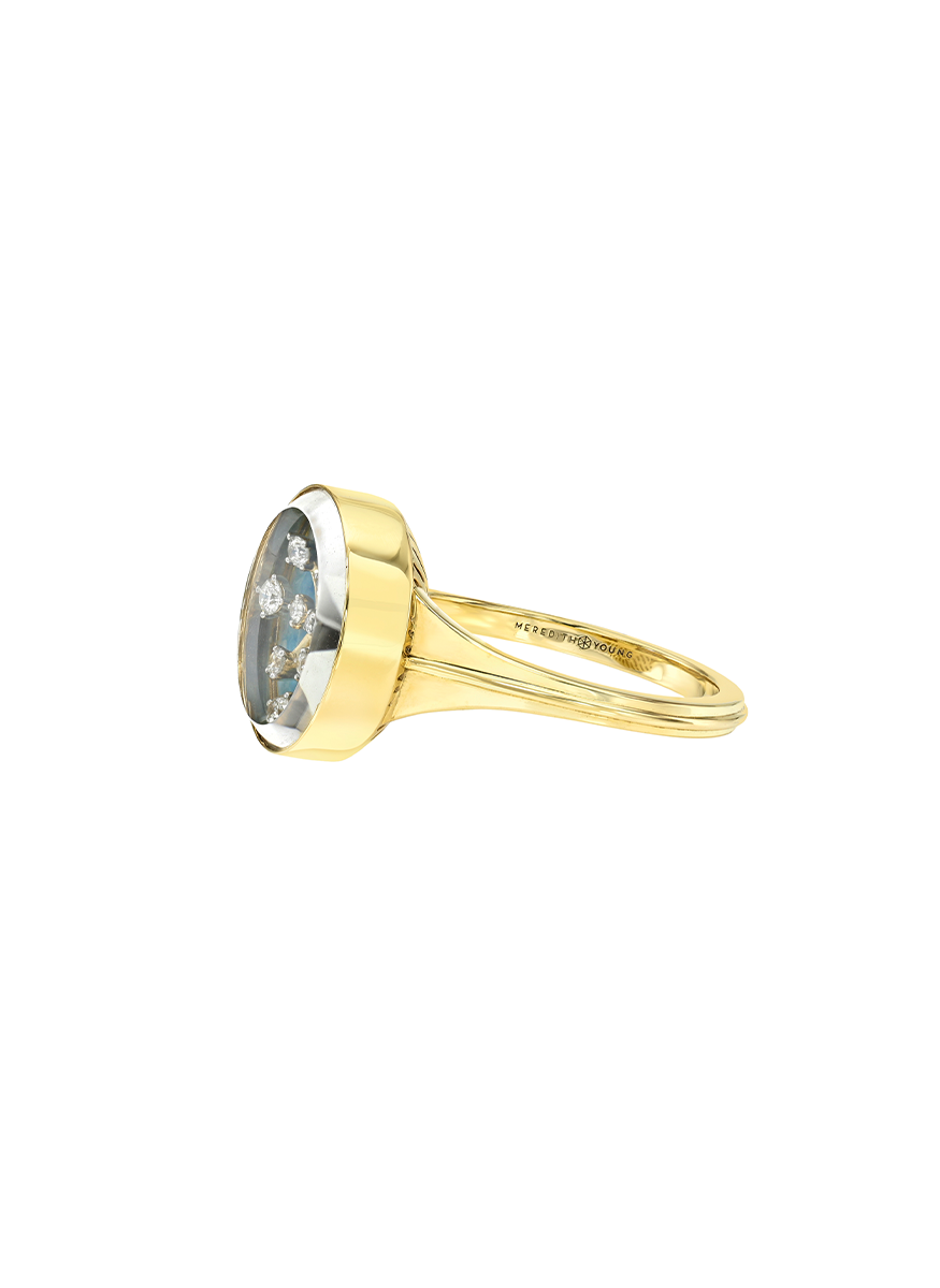 Pulsar Ring, Lagoon Blue