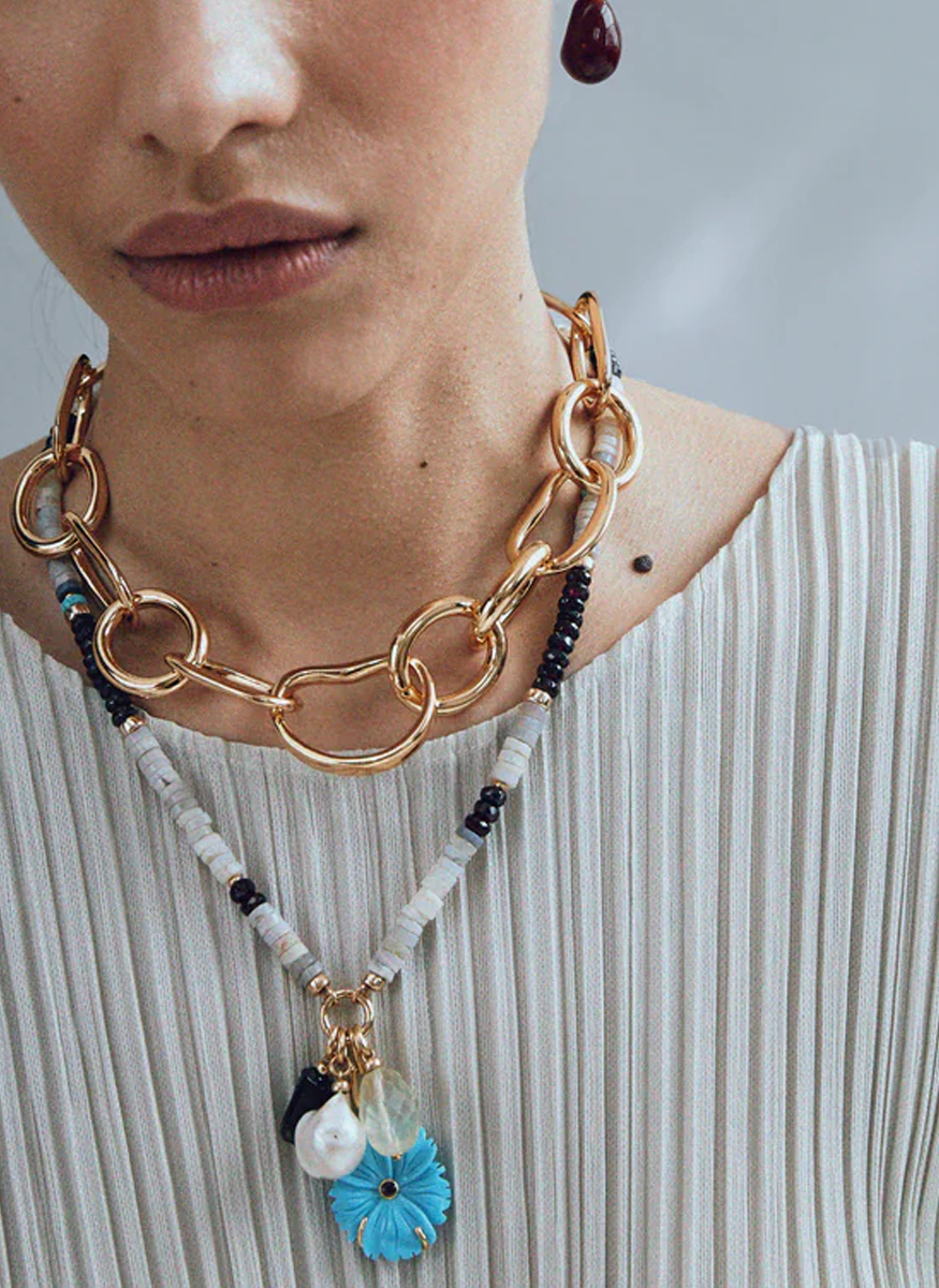 Skylark Necklace, Morning Glory