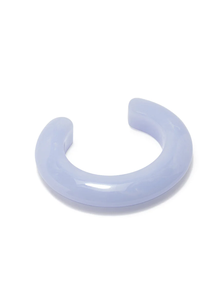 Ridge Cuff in Marbled Blue Lace