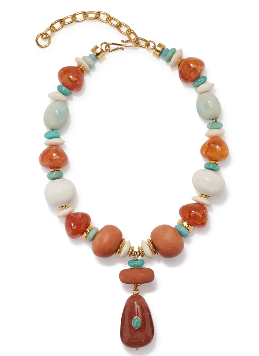 Andamento Necklace in Mandarina