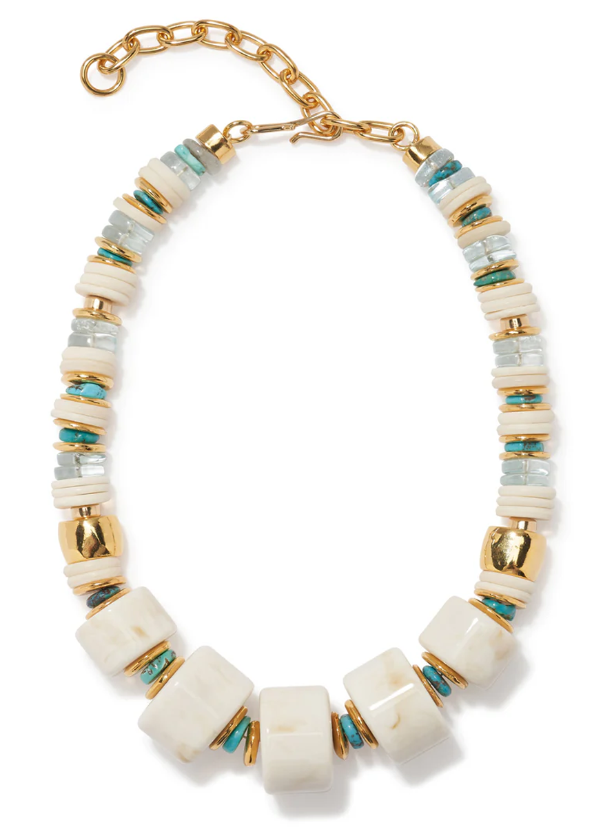 Granada Necklace in Blanco