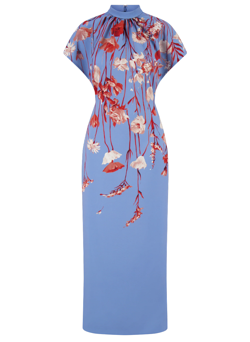 Floral Crepe Stella Dress