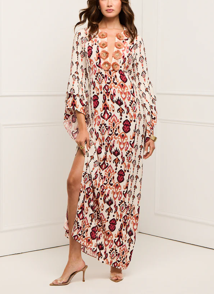 knee length dresses for ladies Athena Maxi Dress – Om Grown main image 0