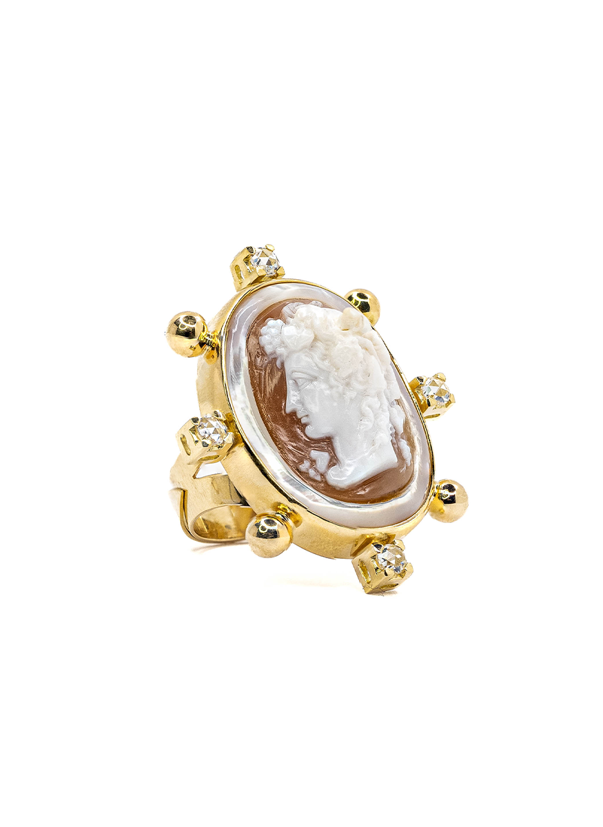 Bacchante Cameo Ring