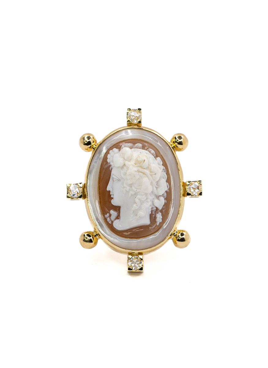 Bacchante Cameo Ring