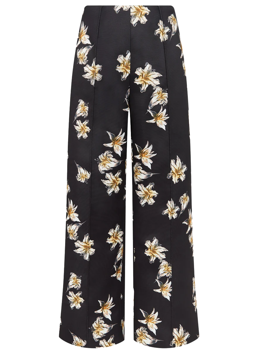 Daffy Taffeta Floral Pant