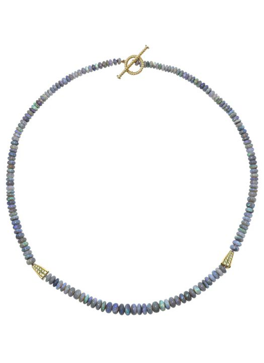 Purple Opal Necklace