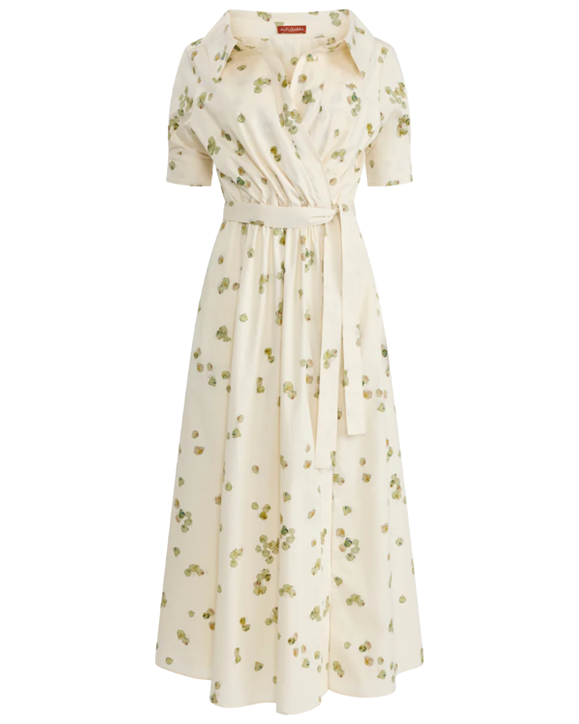 Lydia Dress in Ivory Allover Petals