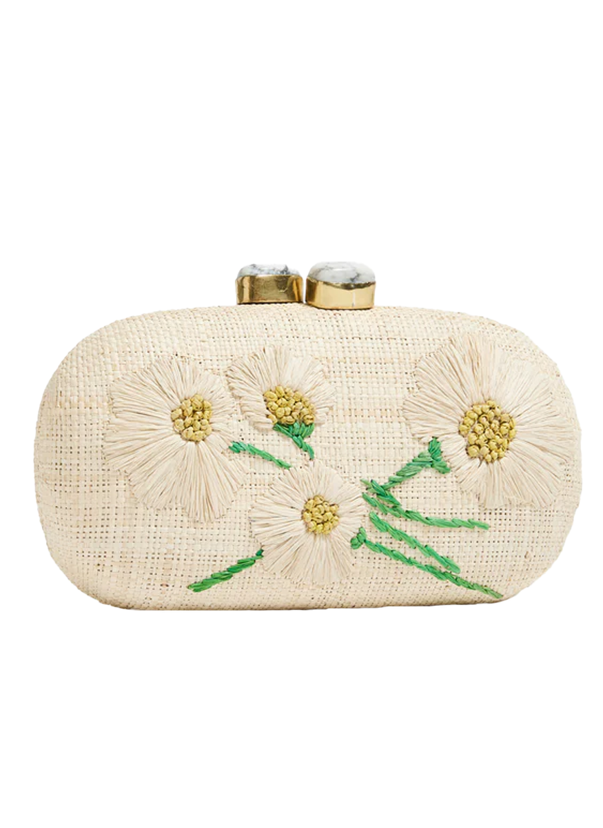 Vintage Daisies Clutch