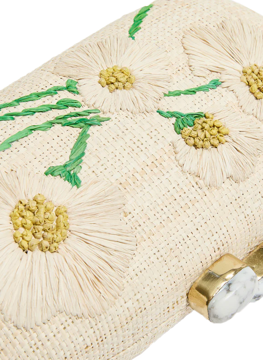 Vintage Daisies Clutch - Pamela Munson