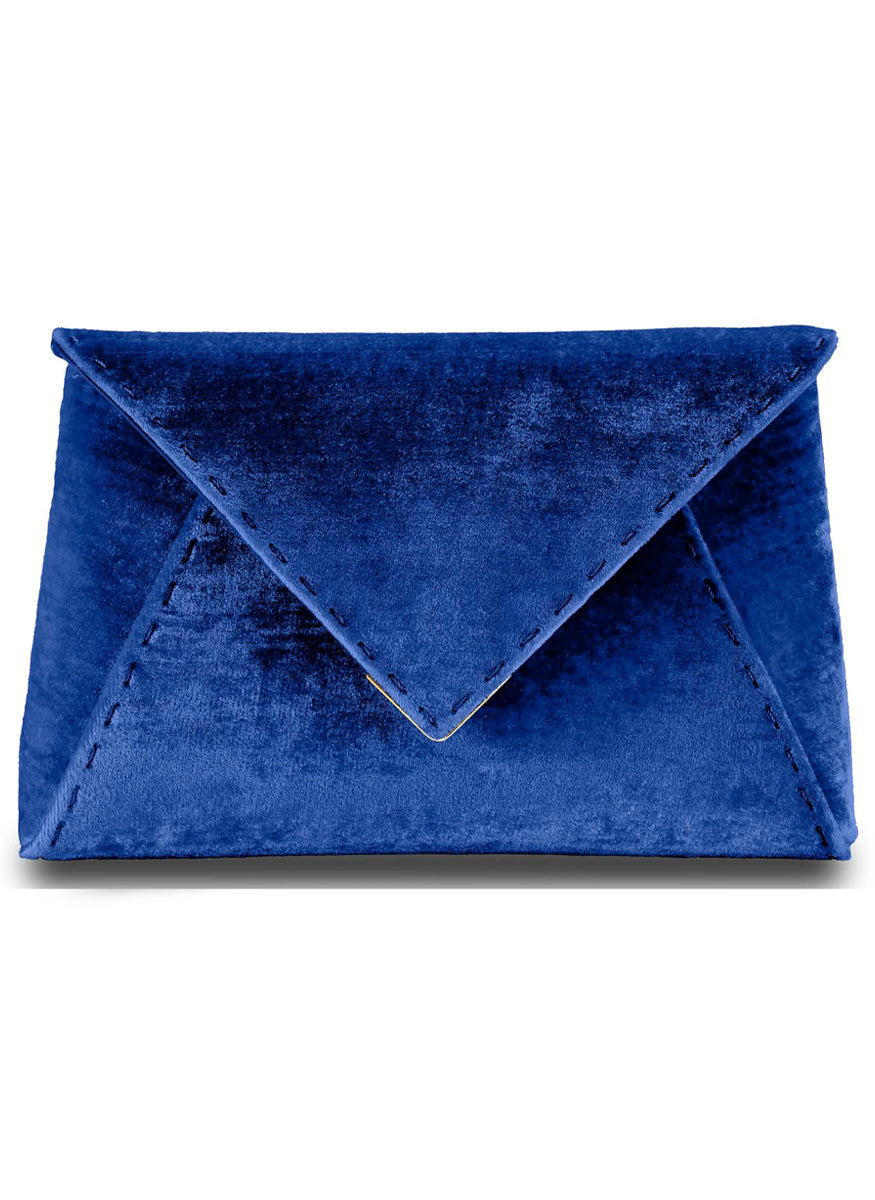 Lee Small Velvet Clutch with Chain