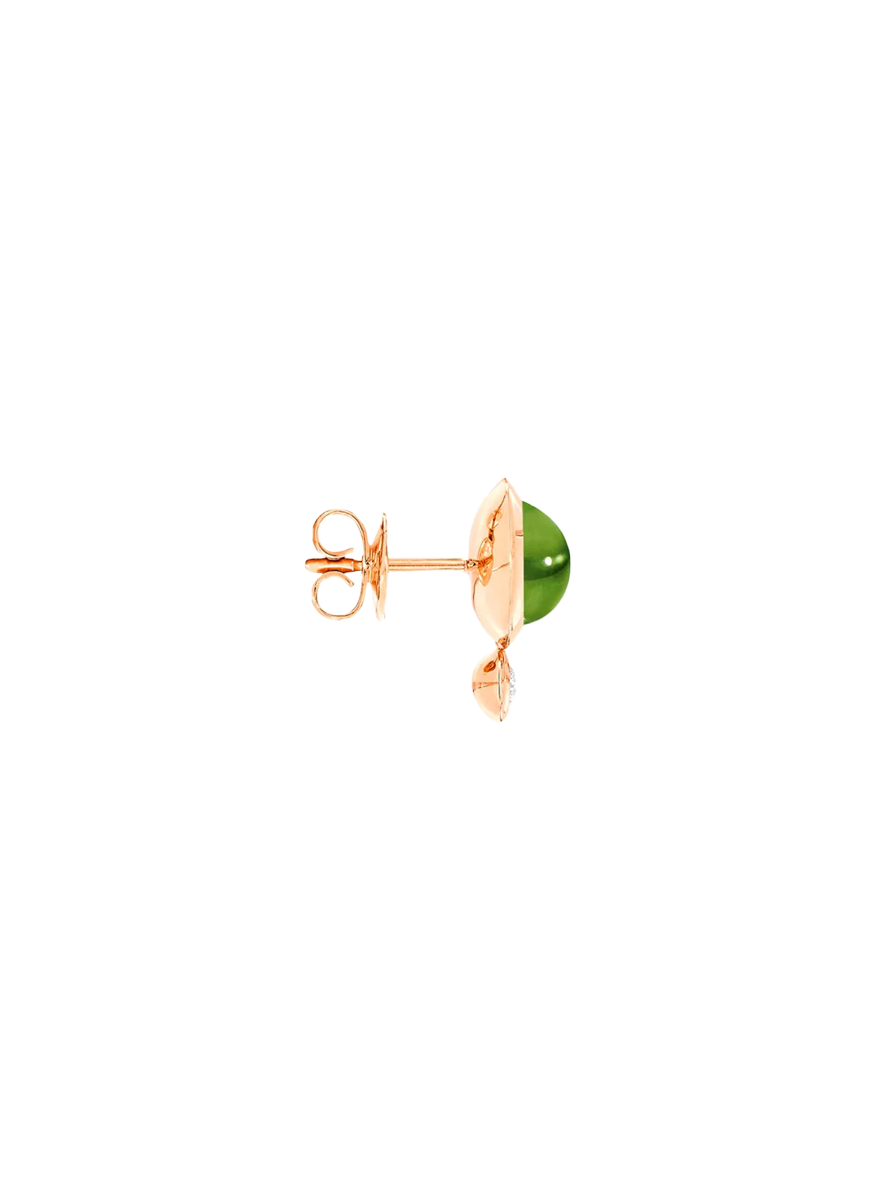 Bouton Studs, Peridot