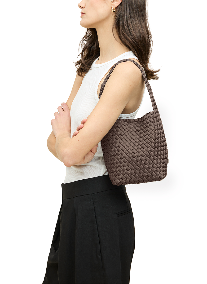 Nomad Small Hobo Bag in Napa - Naghedi