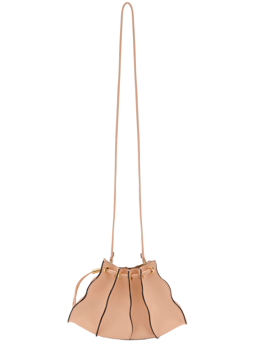 Adria Pleated Wave Wristlet in Rosette - Ulla Johnson