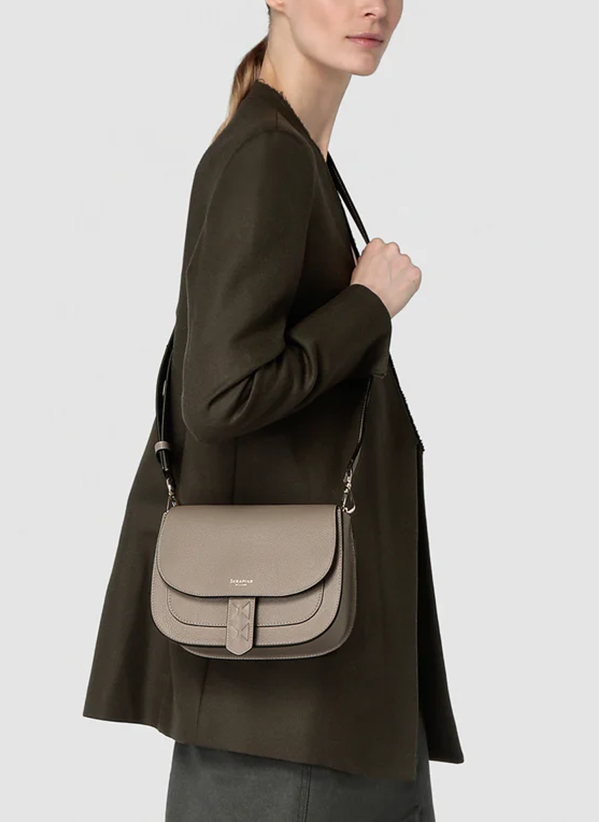 Luna Crossbody Bag in Sahara Rugiada Leather